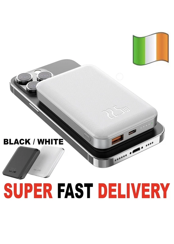MagSafe Power Bank Charger 10000mAh 15W Wireless USB-C