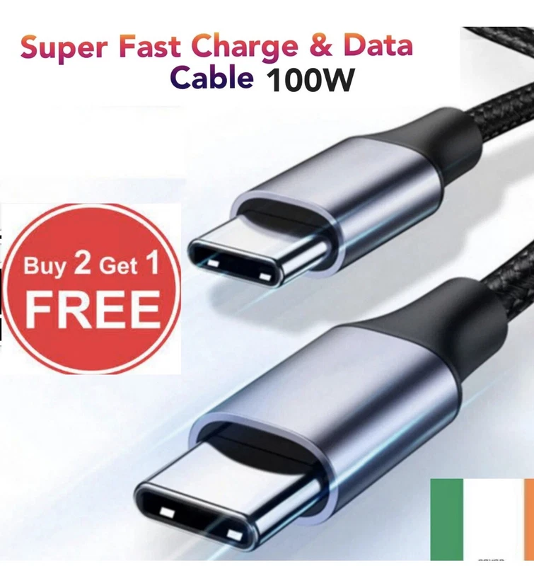 Type-C Fast Charge Cable 1m / 2m